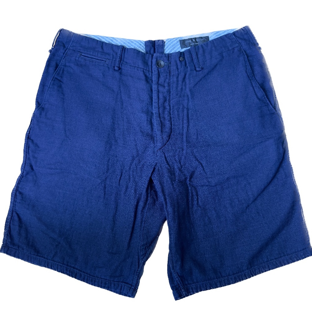 Men's Rag & Bone Beach Shorts II Indigo